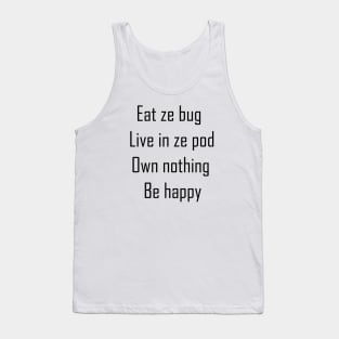 Eat ze bug Tank Top